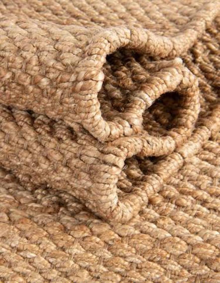 Natura El Dokuma Jüt Bohem Tarz Otantik Salon Oturma Odası Koridor Yatak Odası Natural Halı 00015A
