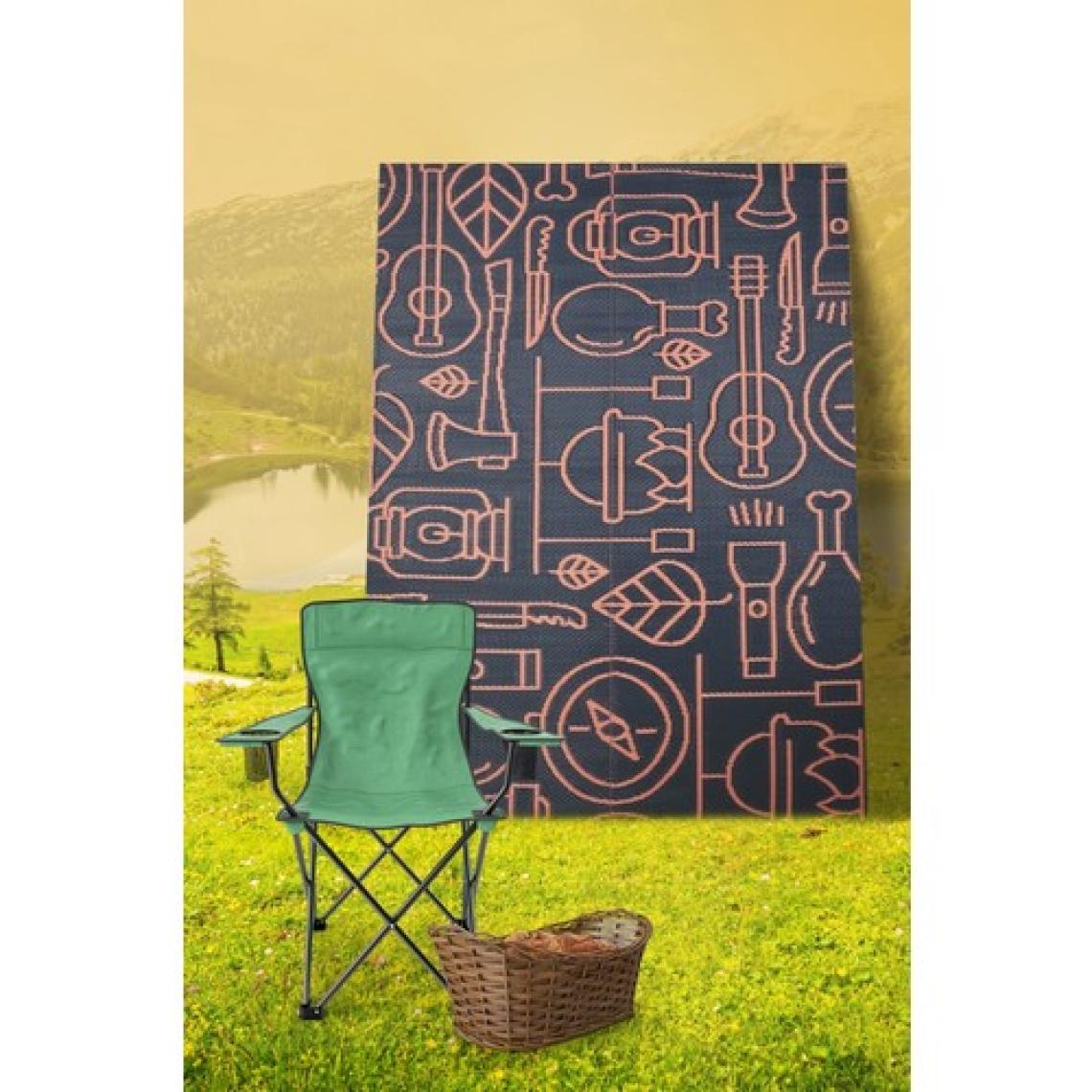 Savana 8810 Plaj Kamp Piknik Bahçe Halısı Balkon Teras Hasır Mat Savan Halı120x180