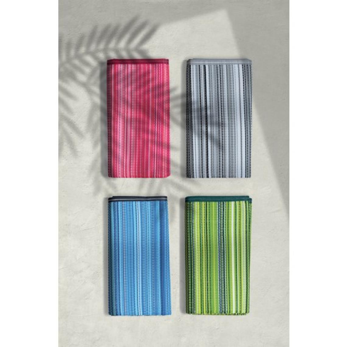 Katlanabilir Yeşil Plaj Kamp Piknik Bahçe Balkon Teras Hasır Halı Mat Savan Kilim Karavan Halısı 90x180
