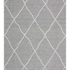 Eko Halı Soho Sh 02 Grey Gri Hav Vermez Etnik Örgü Ince Halı Kilim 200 x 290 cm