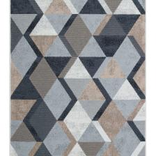 Eko Halı Arya Ar 10 Beige Bej Siyah Yıkanabilir Pamuk Etnik Kilim cm