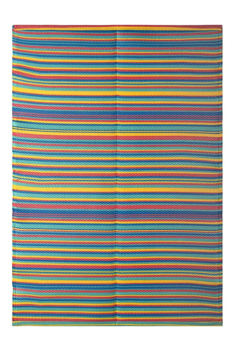 Konfor Halı Savana 8802 Plaj Kamp Piknik Bahçe Halısı Balkon Teras Hasır Mat Savan Halı 90 x 180 cm
