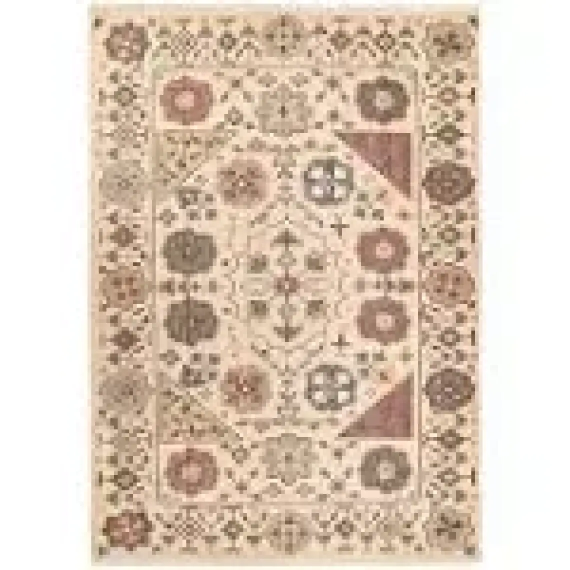Evidea Soft Etnik Kilim - Renkli - 160x230 Cm