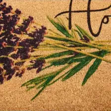 Coco Joven 45x75 Cm Doğal Koko Kıl Paspas,hindistan Naturel Kapı Önü Paspası