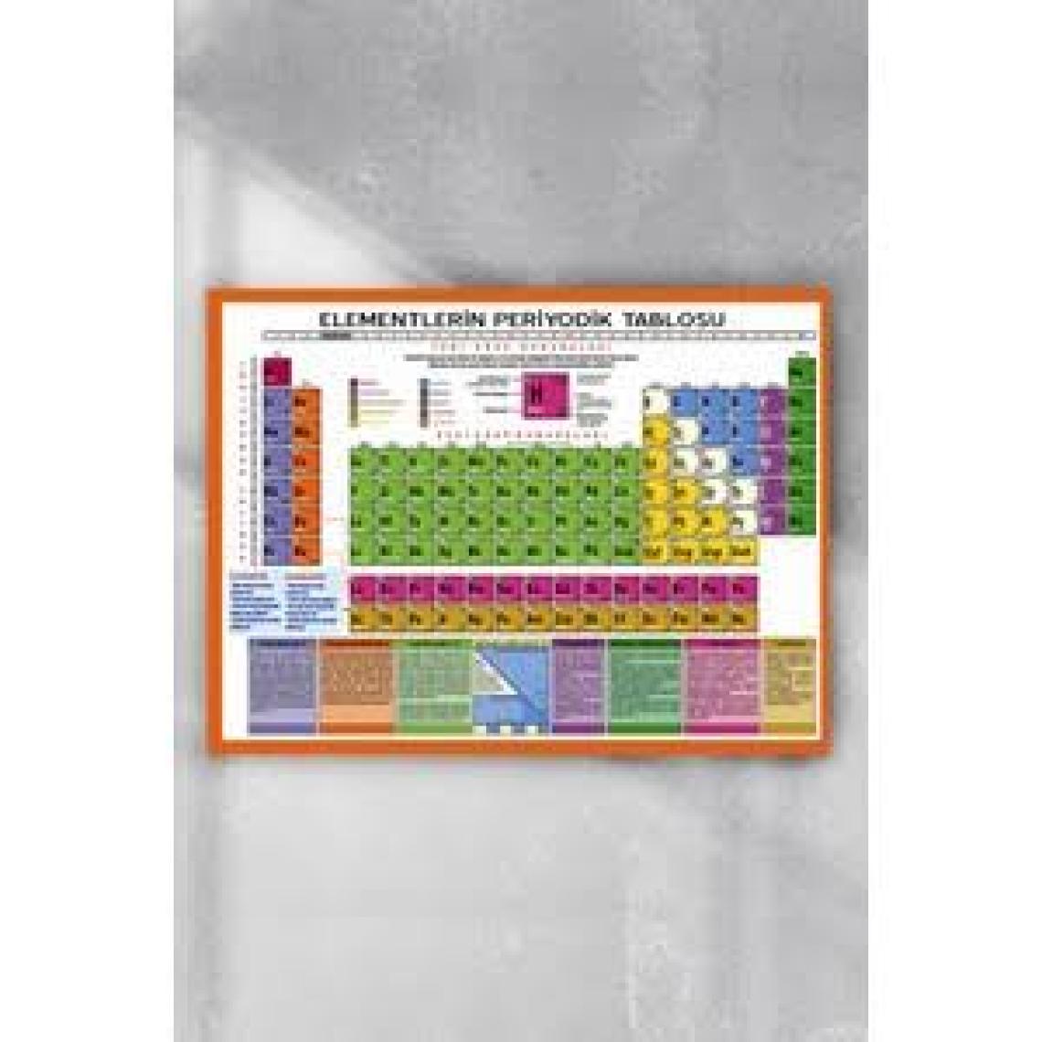 Postermanya Periyodik Cetvel Bilimsel Poster  60 x 90 cm