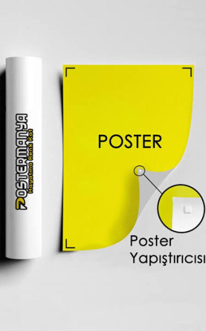 Postermanya Periyodik Cetvel Bilimsel Poster  60 x 90 cm