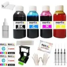 Forprint Canon Pg-46 Cl-56 Uyumlu Kartuş  Dolum Seti 4 x 100ML (E404, E414)