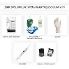 Tüm Model Yazıcılar için Renkli Kartuş Dolum Seti