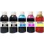 Mertink Canon E404 E414 Yazıcı Uyumlu Kartuş Dolum Seti  5 Li Set 5X100ML Mürekkep