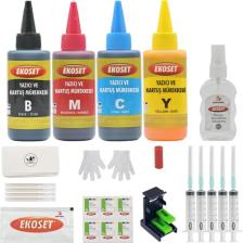 Ekoset Canon PG-510 CL-511 uyumlu Kartuş dolum seti 4X100ml