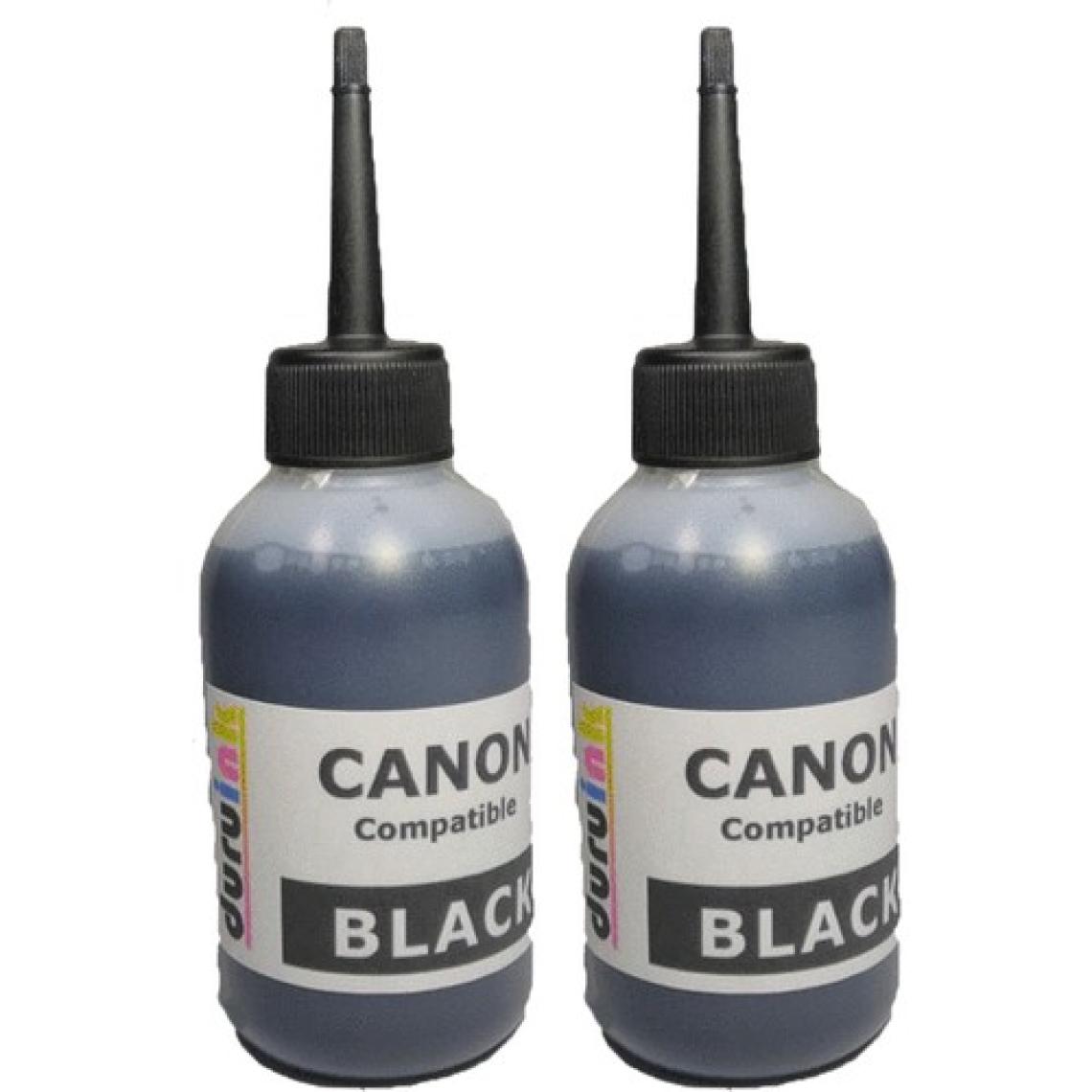 Duruink Canon E404 E414 E464 E474 E484 Kartuş Mürekkep Dolum Seti Pg 46 2x100 ml Siyah