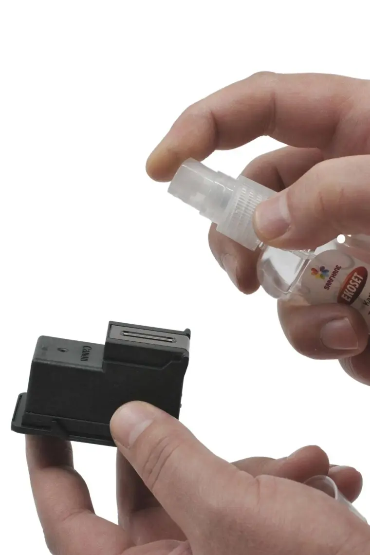 Ekoset Canon E204 E304 E3140 E3340 E4240 uyumlu Kartuş dolum seti 40 Dolumluk PG46/CL56 uyumlu 4x100ml