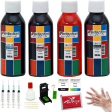 Perfection Canon E3140 - E3340 - E3440 - E4240 - PG46 - CL56 Kartuş Uyumlu Dolum Seti̇ 4 x 100 ml