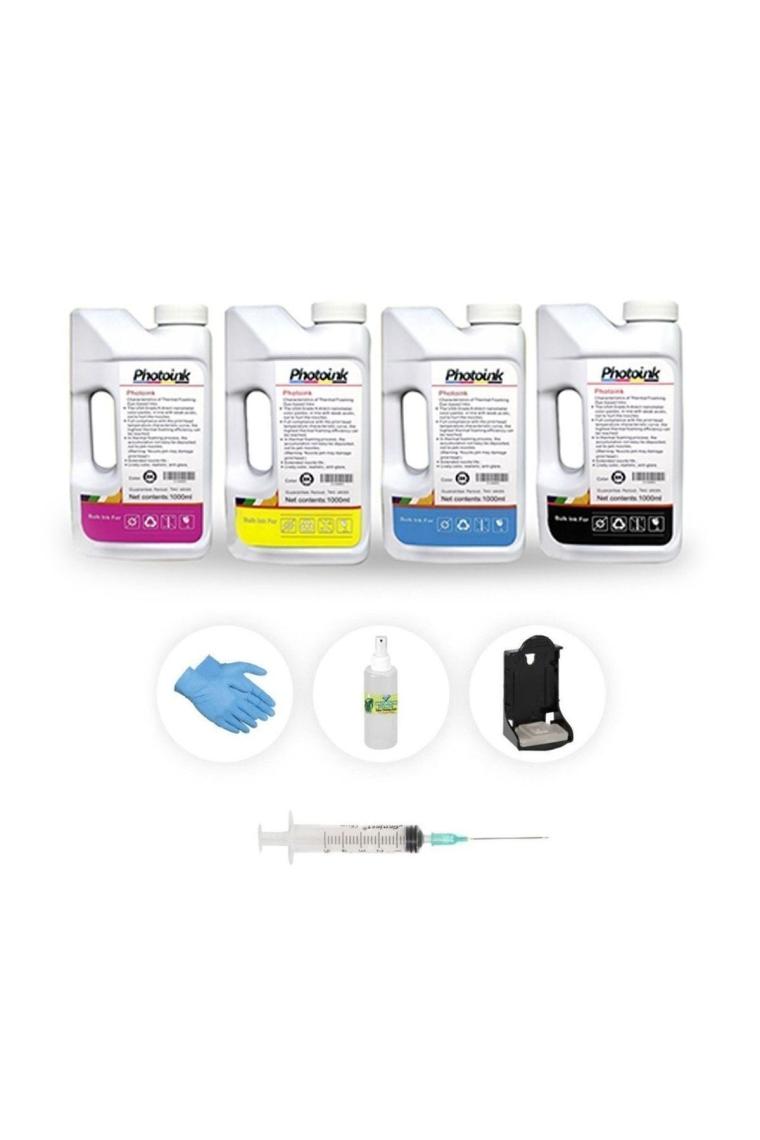 Canon G3400 G3410 G3411 50.000 Sayfalık Photoink Dolum Seti