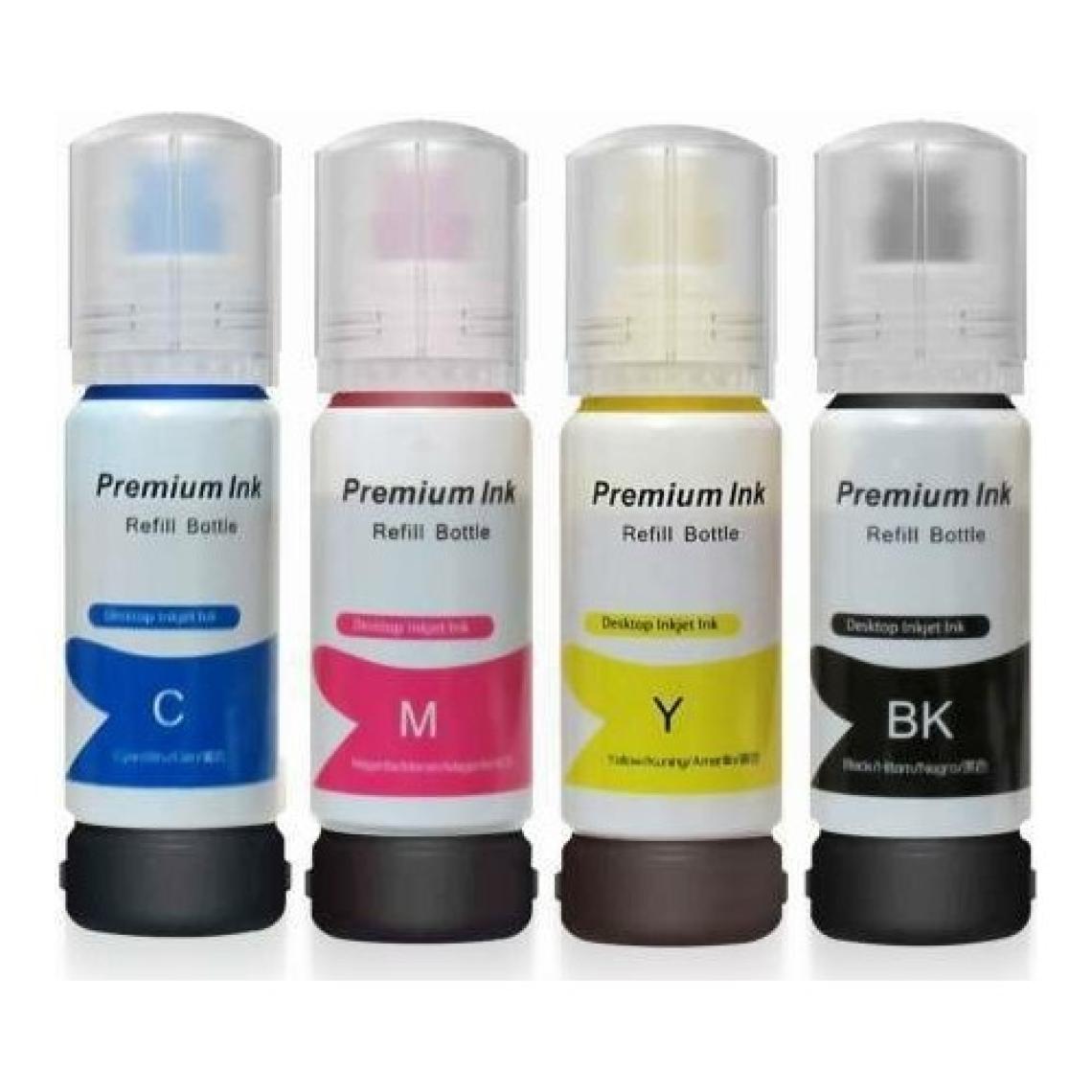 Premium® 103 Ecotank  L1110 Uyumlu 4 Renk Mürekkep Seti