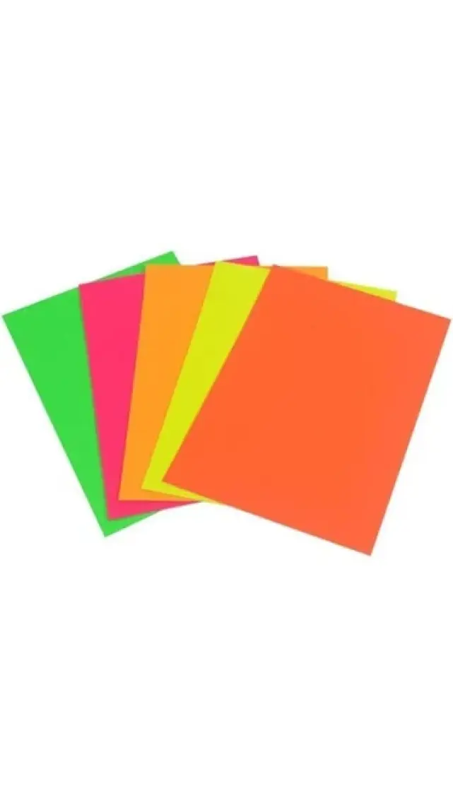 Gıpta Fotokopi Kağıdı Renkli A4 Neon -100 100 Lük Paket (5*20 Yp. ) 1530