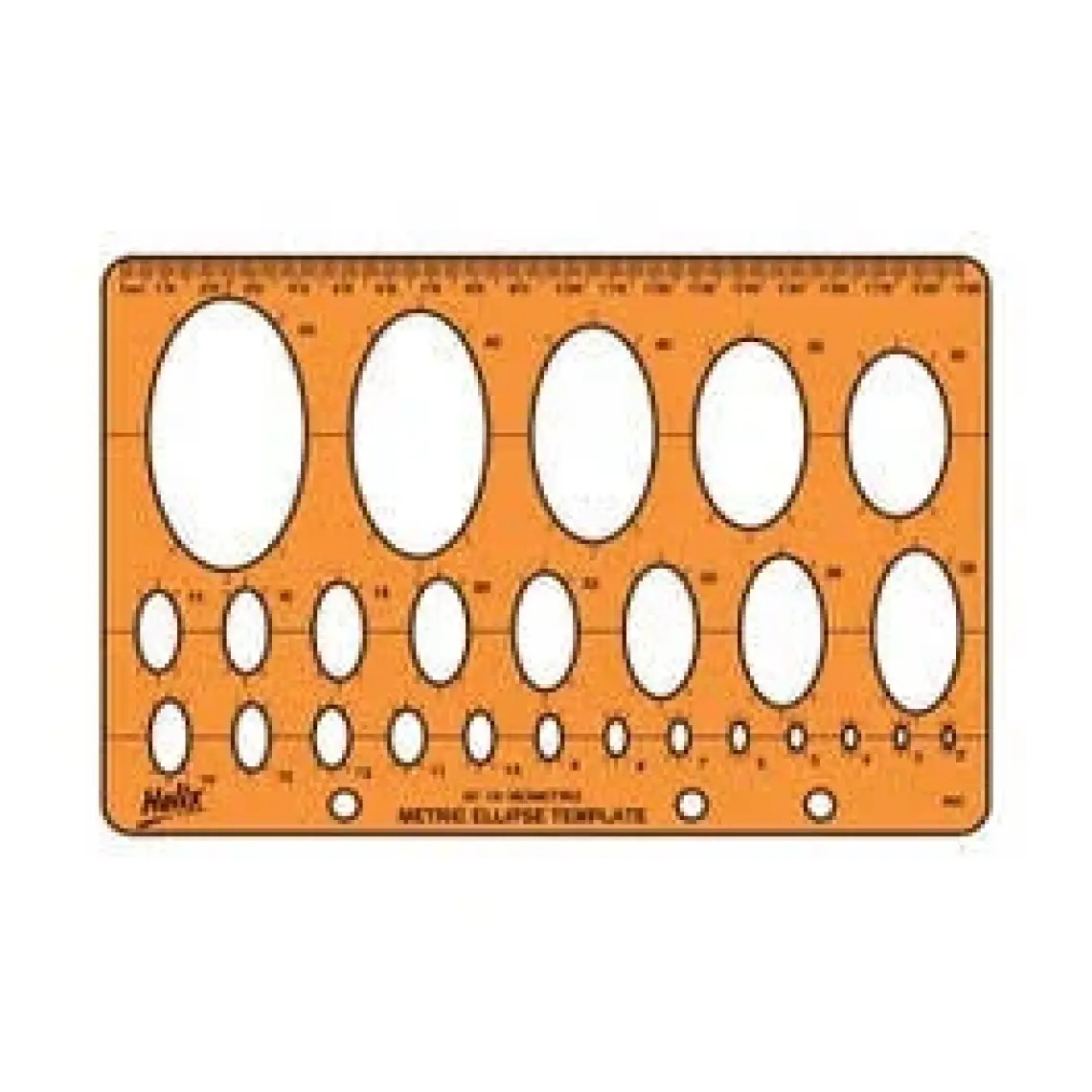 Maped Elips Çizim Şablonu X08821
