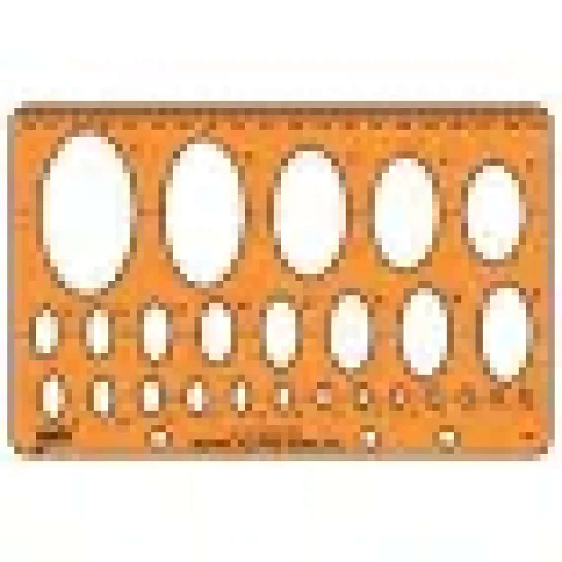 Maped Elips Çizim Şablonu X08821
