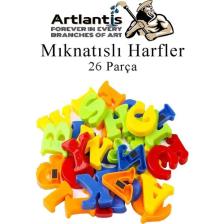 Artlantis Mıknatıslı Harfler 26 Parça 1 Paket Bubu Manyetik Harfler Okul Öncesi Eğitim Harfleri Öğrenme