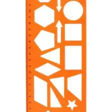 Hatas 02285 Geometrik Şekiller Şablonu