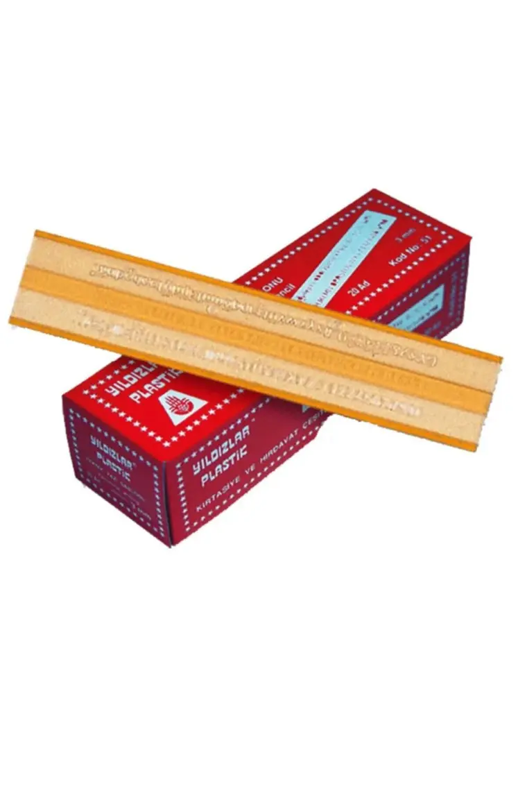 Yıldızlar Kod:051 Teknik Yazı Şablonu No: 3 mm