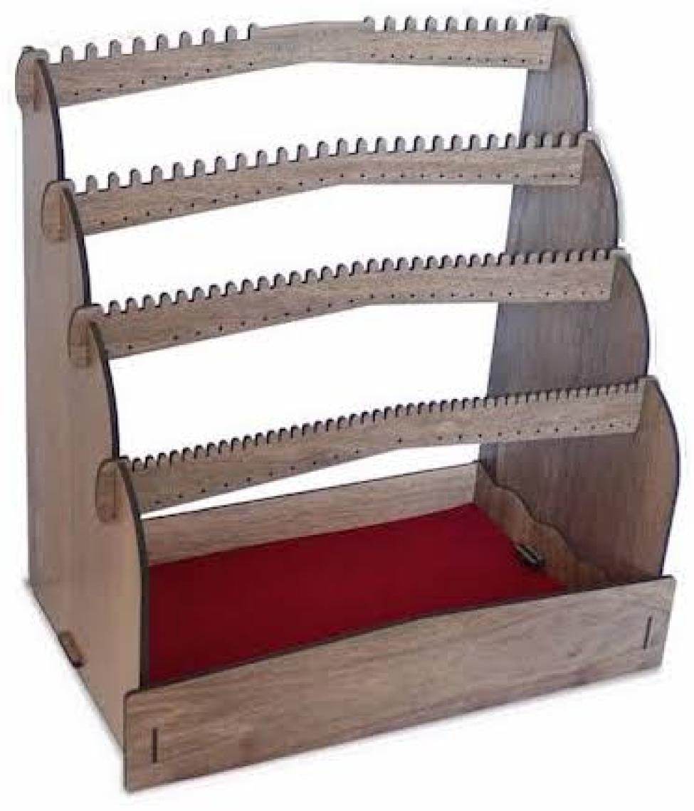 Design Otto Diamond Small Organizer Kozmetik Makyaj Kolye Küpe Yüzük Takı Kutusu Düzenleyici