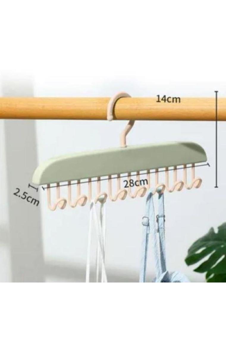 Optana Dolap Içi Askılık Düzenleyici Mutfak Banyo Çok Amaçlı Organizer Askı Şal Kravat Şapka Takı