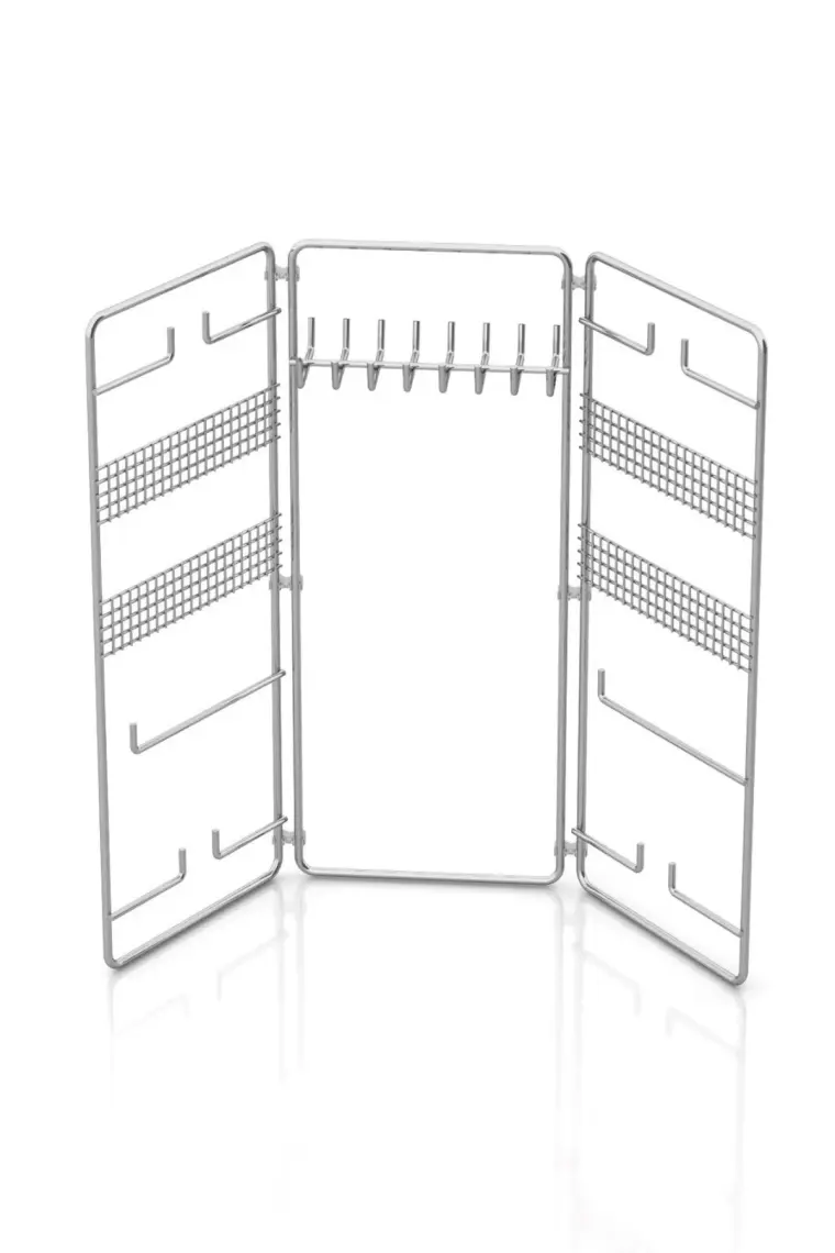 Tekno-tel Teknotel Taki Aksesuar Standi Dekorati̇f Organi̇zer Krom EG210