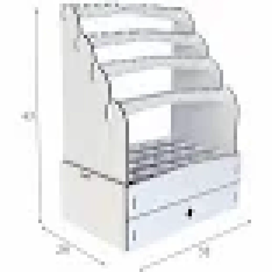 Design Otto Diamond Large Organizer Kozmetik Makyaj Kolye Küpe Yüzük Takı Kutusu Düzenleyici
