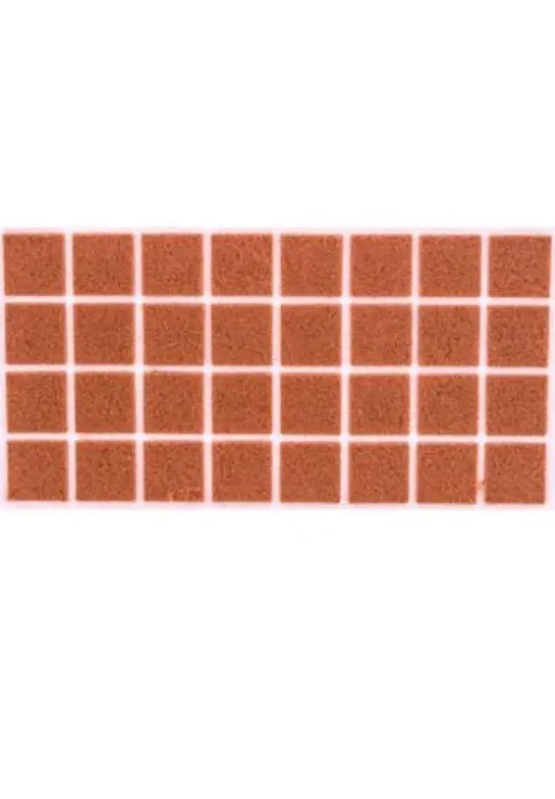 Kare Masa Sandalye Keçesi 25x25 mm