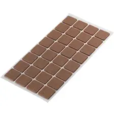 Kare Masa Sandalye Keçesi 25x25 mm