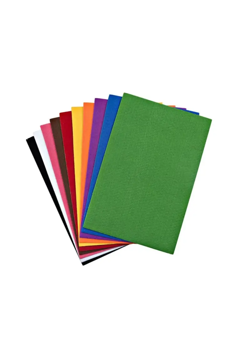 Nistabolje 20 Adet A4 Keçe Karışık Renk 20X30 cm.