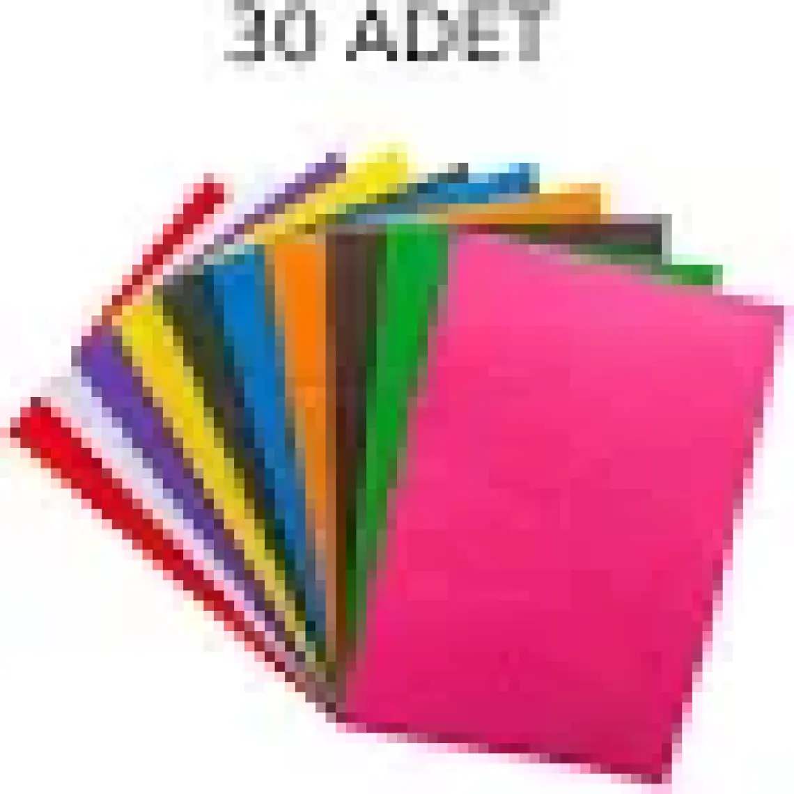 Nistabolje 20 Adet A4 Keçe Karışık Renk 20X30 cm.