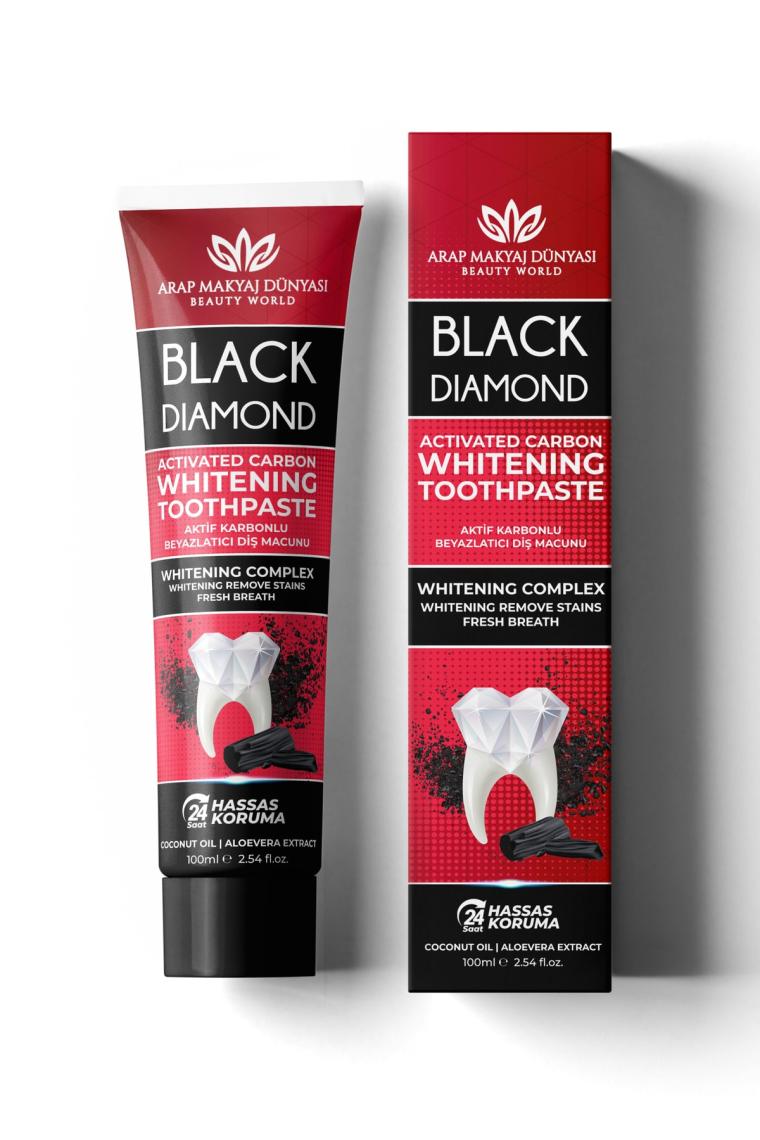 Black Dıamond Aktif Karbon Beyazlatıcı Diş Macunu (100 ML)
