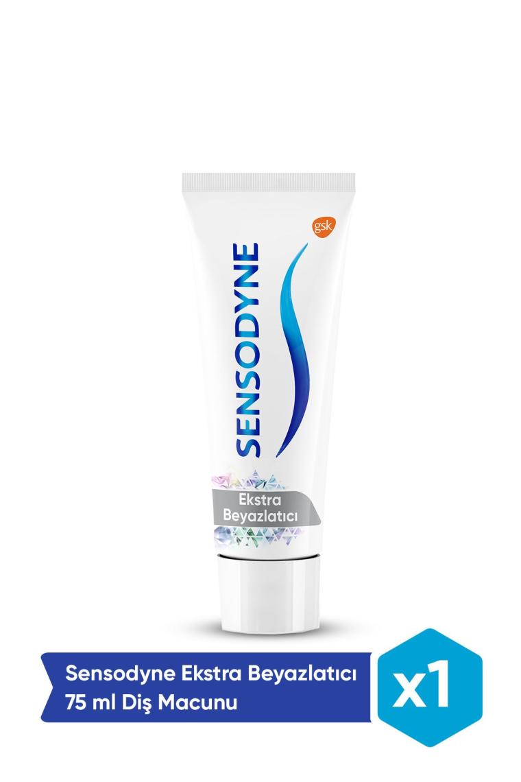 Sensodyne Ekstra Beyazlatıcı Florürlü Diş Macunu 75 ml