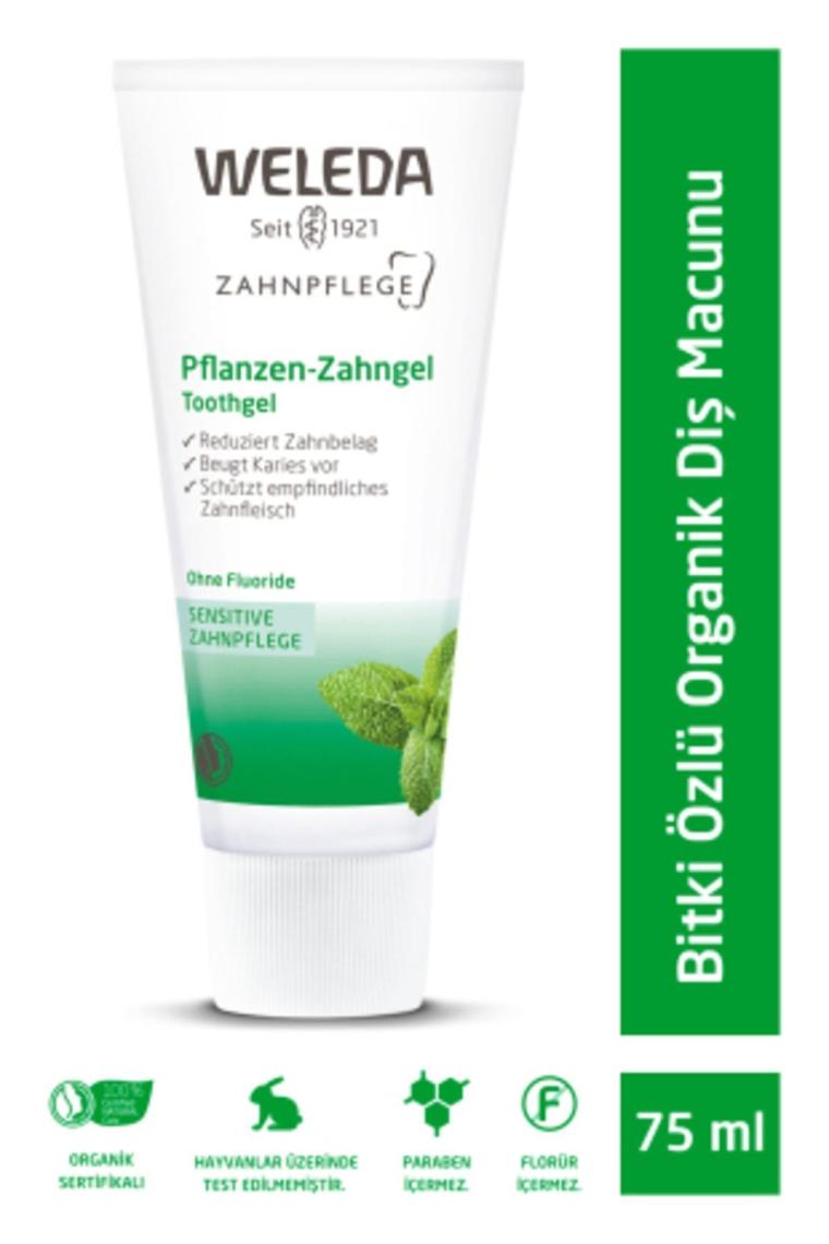 Bitki Özlü Organik Diş Macunu 75ml