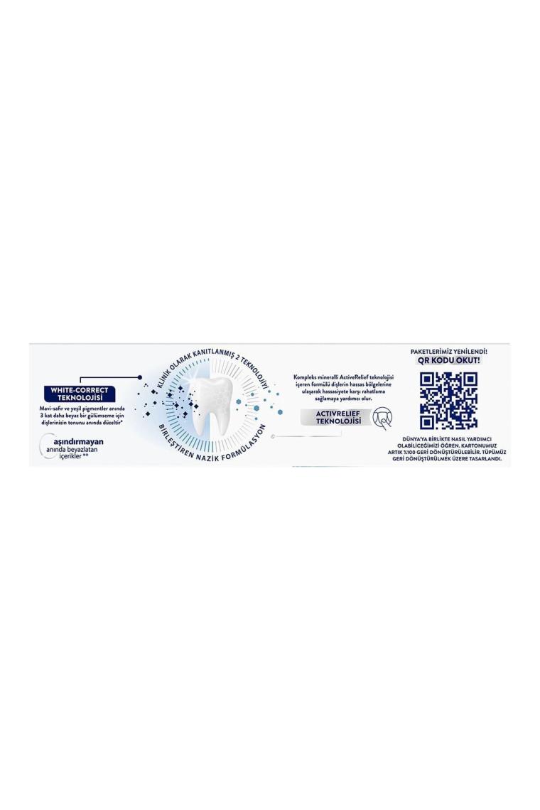Diş Macunu White Now Sensitive Anında 3 Kat Beyazlık 75 ML