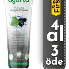 Doğal Hindistan Cevizi Özlü Aktif Karbonlu Florürsüz Diş Macunu 100 Ml/130 gr