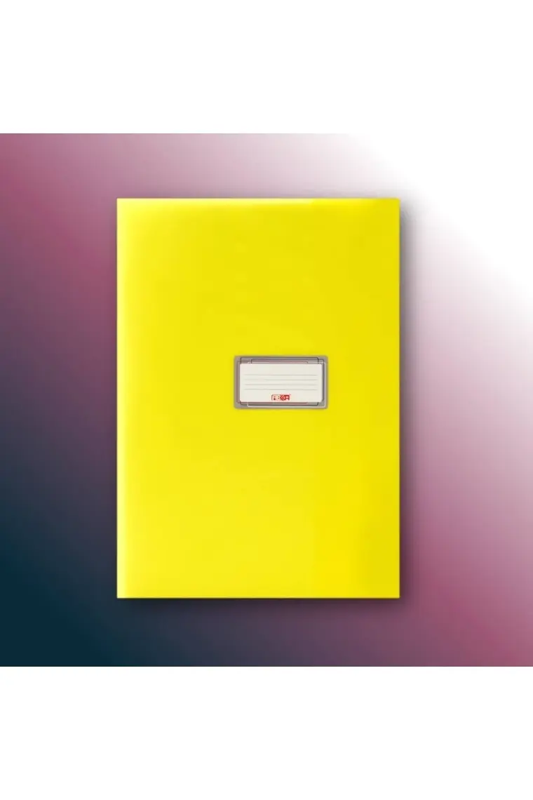 Abka A4 Hazır Defter Kabı 5 Li Sarı