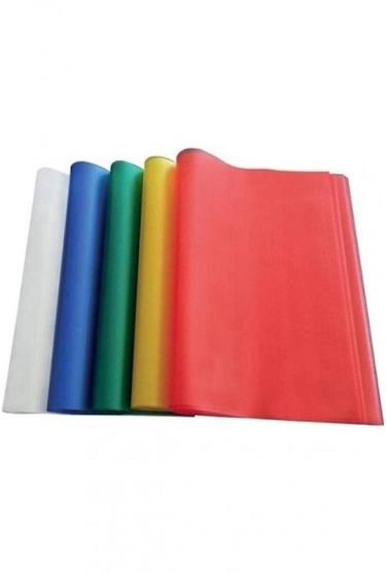 Ticon Hazır Kitap Kabı Tek Kenar Yapışkan Yeşil 10 Lu (1 Paket 10 Adet)