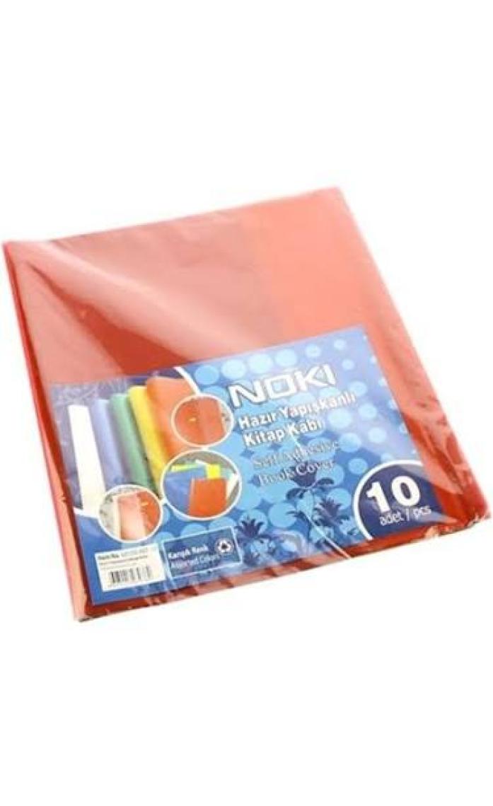 Noki Hazır Yapışkanlı Defter Kabı A4 10'lu Karışık