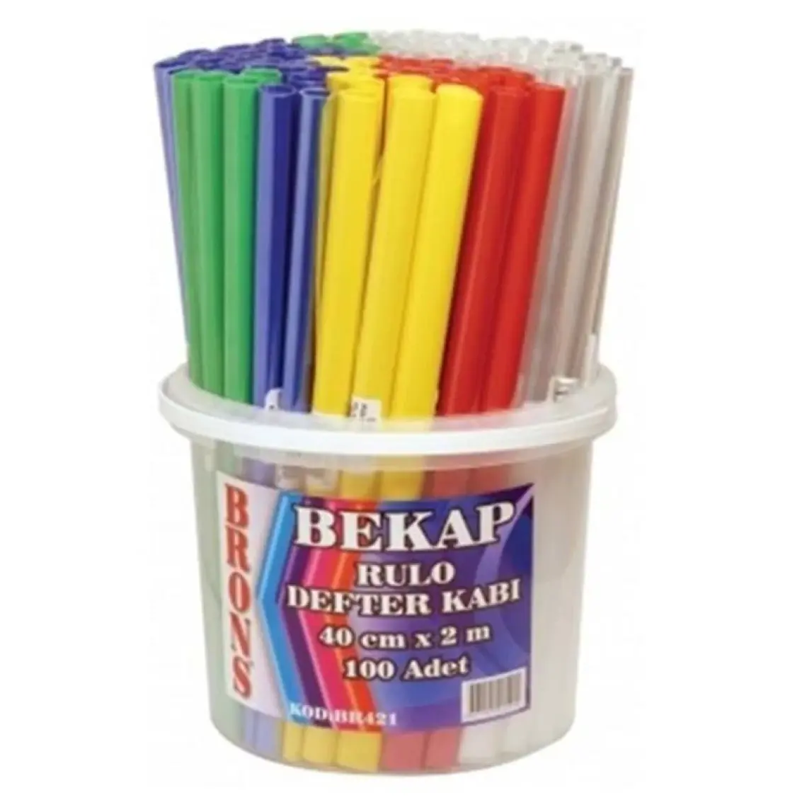 Abka Hazır Kitap Kabı Pembe - 5 Li