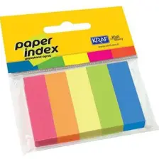 Kraf Kağit index 15X50Mm 5 Renk X 100 Sy 1550