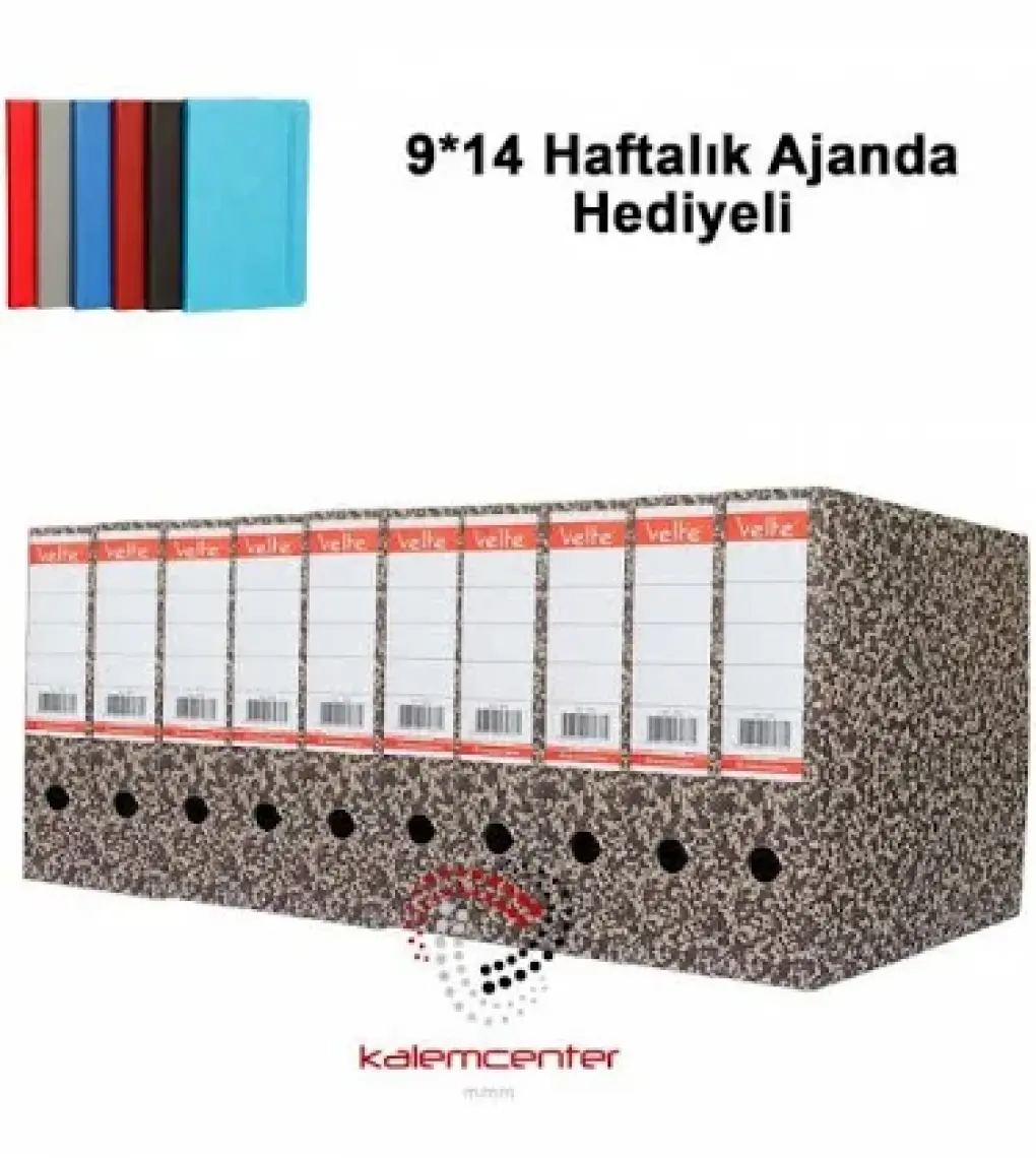 Velte Karton Geniş Klasör