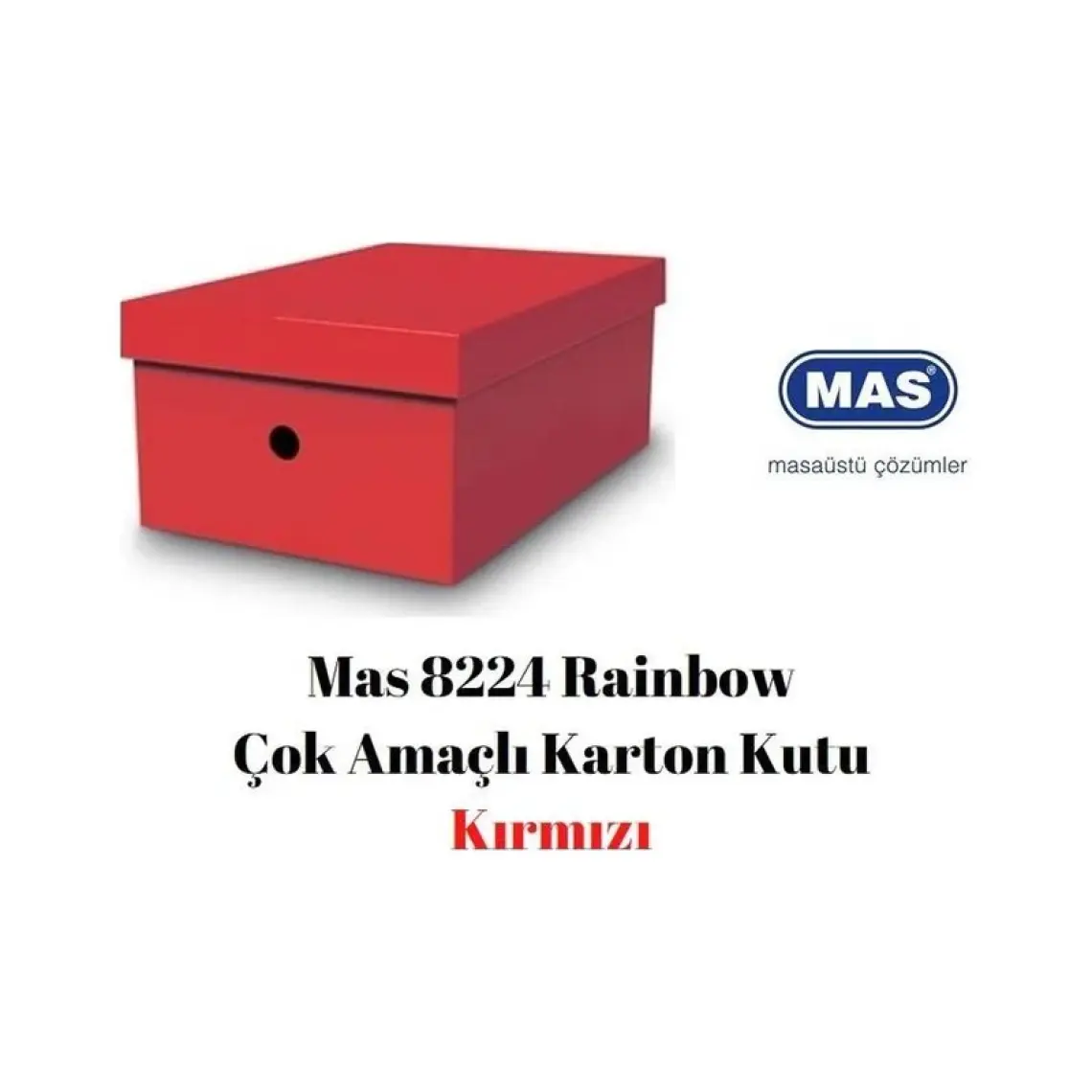 Mas 8224 Rainbow Karton Kutu Küçük Boy