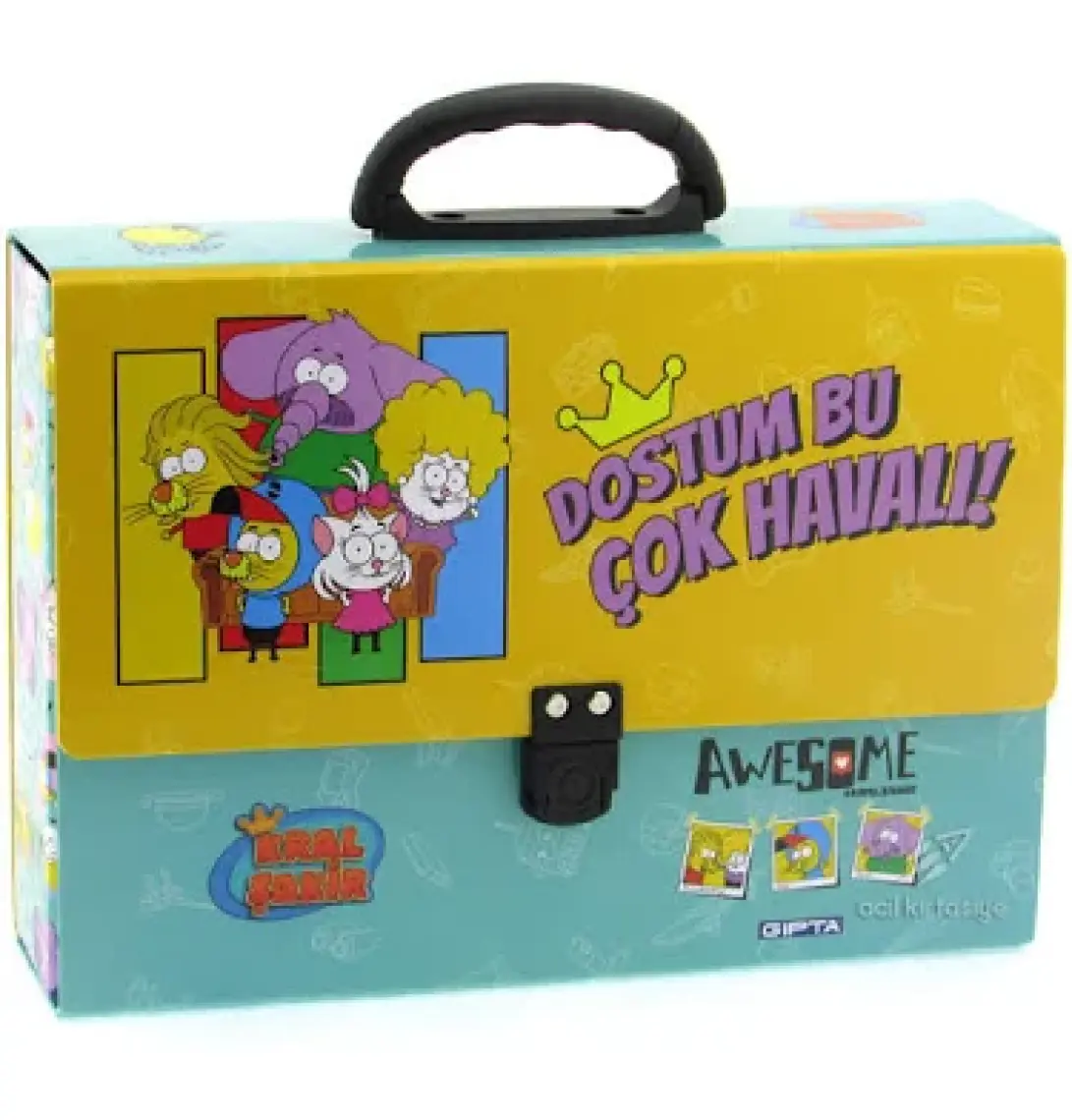 Gıpta Kral Şakir Saplı Çanta 25X35 *7