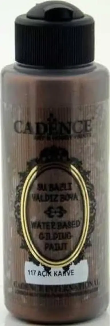 Cadence Su Bazlı Yaldız 120 ml 117 Açık Kahve