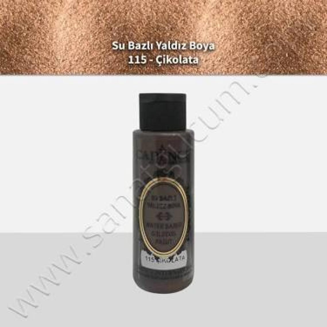 Cadence Su Bazlı Yaldız 70 ml 115 Çikolata