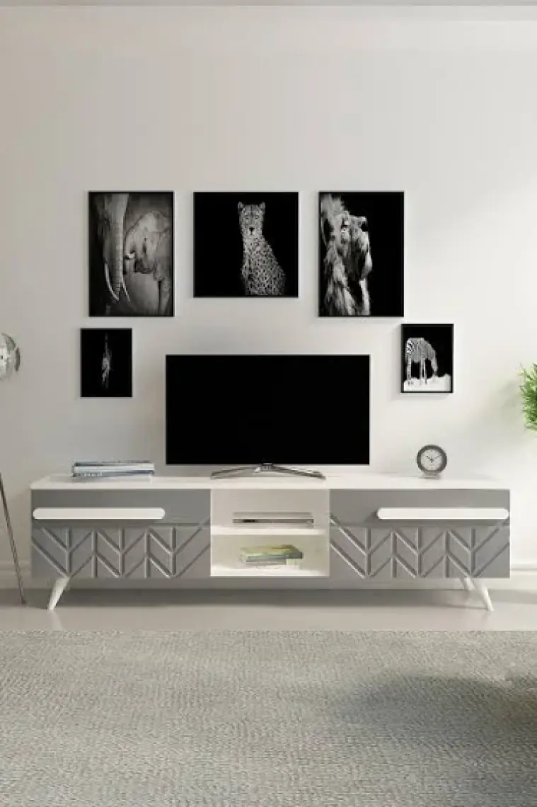 Decorotika Edih Tv Ünitesi Antrasit