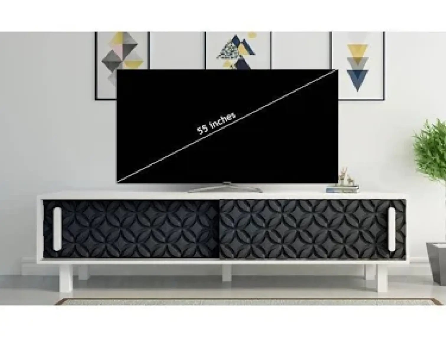 Decorotika Edih Tv Ünitesi Antrasit